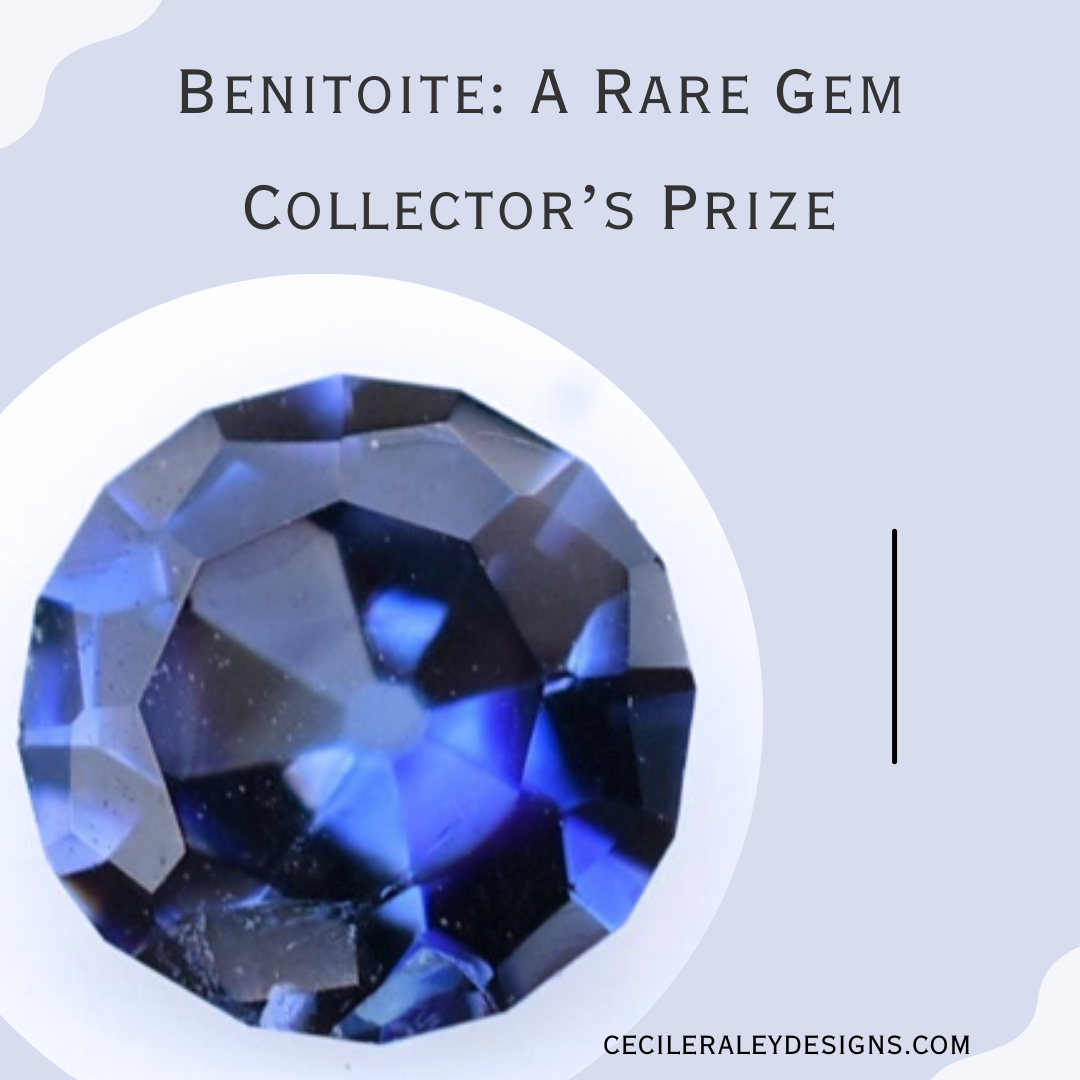 Benitoite A Rare Prize for Gem Collectors Cecile Raley Designs